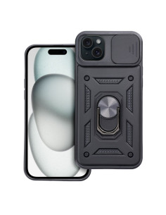 Coque SLIDE ARMOR pour IPHONE 15 Plus noir 2