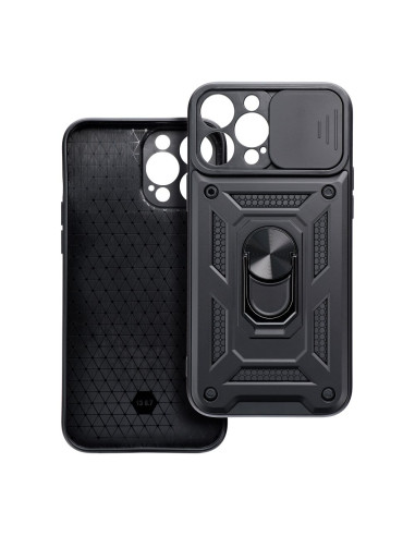 Coque SLIDE ARMOR pour IPHONE 15 Plus noir