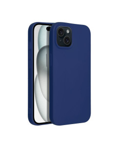 Coque SOFT pour IPHONE 15 bleu foncé 2