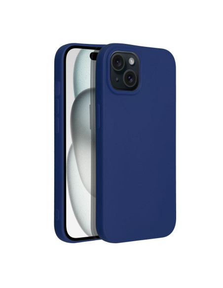 Coque SOFT pour IPHONE 15 bleu foncé