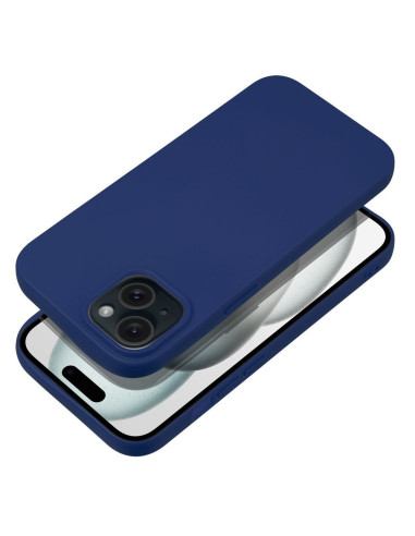 Coque SOFT pour IPHONE 15 bleu foncé
