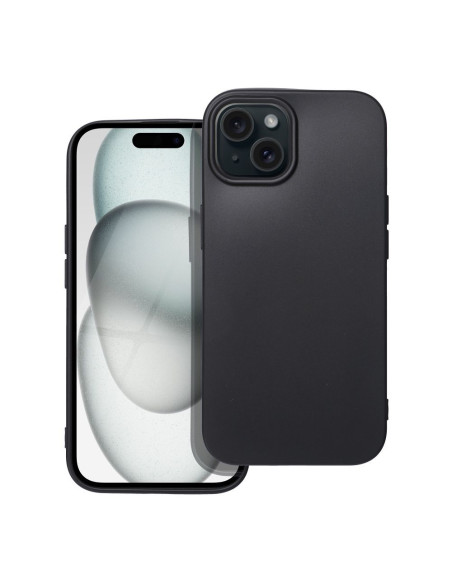 Coque SOFT pour IPHONE 15 noir