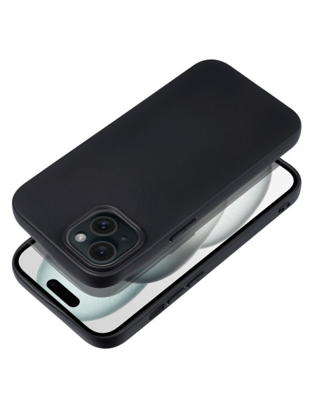 Coque SOFT pour IPHONE 15 noir