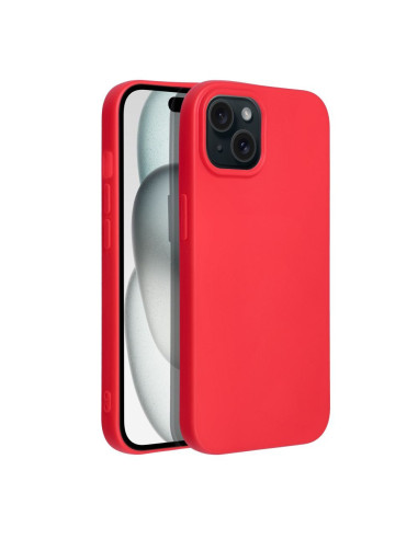 Coque SOFT pour IPHONE 15 rouge