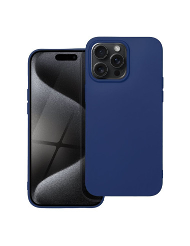 Coque SOFT pour IPHONE 15 PRO MAX bleu foncé