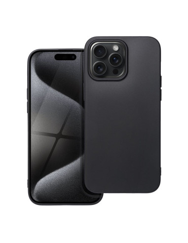 Coque SOFT pour IPHONE 15 PRO MAX noir
