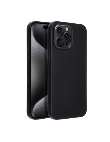 Coque SOFT pour IPHONE 15 PRO MAX noir