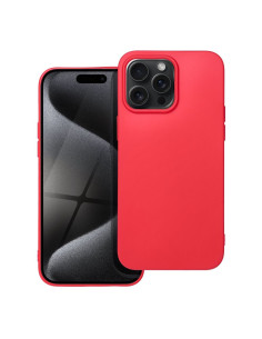 Coque SOFT pour IPHONE 15 PRO MAX rouge