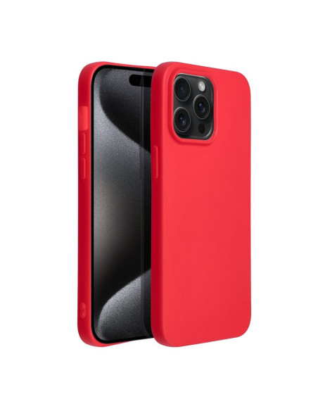Coque SOFT pour IPHONE 15 PRO MAX rouge