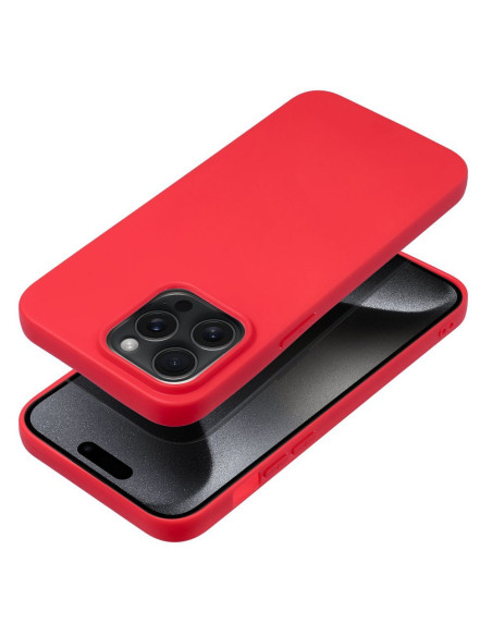 Coque SOFT pour IPHONE 15 PRO MAX rouge