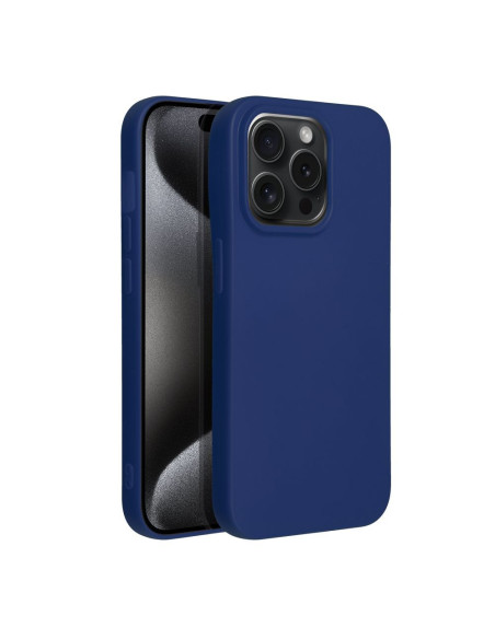 Coque SOFT pour IPHONE 15 PRO bleu foncé