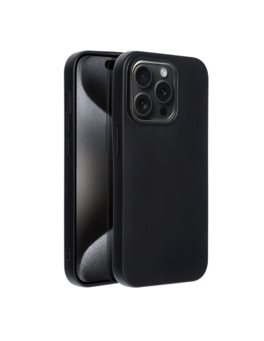 Coque SOFT pour IPHONE 15 PRO noir