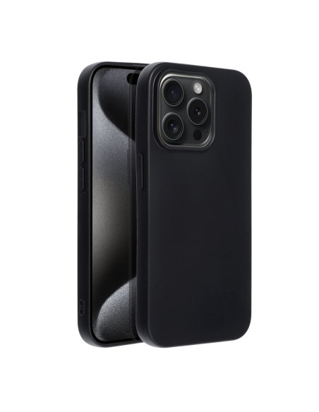 Coque SOFT pour IPHONE 15 PRO noir