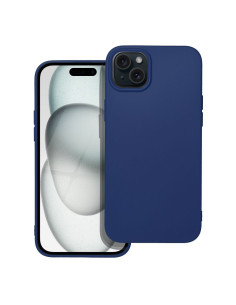 Coque SOFT pour IPHONE 15 PLUS bleu foncé