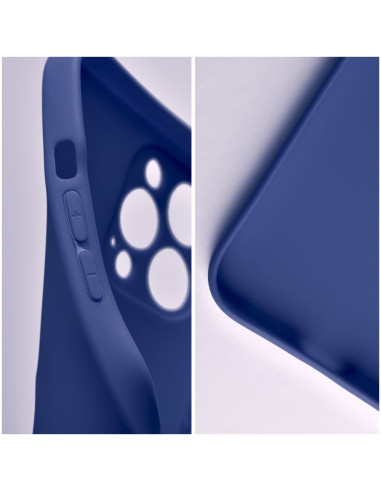 Coque SOFT pour IPHONE 15 PLUS bleu foncé