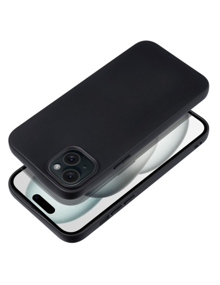 Coque SOFT pour IPHONE 15 PLUS noir