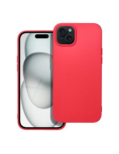 Coque SOFT pour IPHONE 15 PLUS rouge