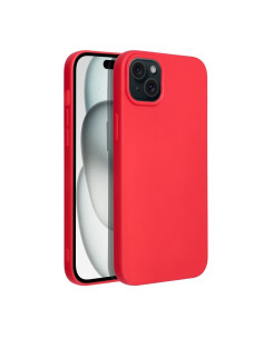 Coque SOFT pour IPHONE 15 PLUS rouge 2