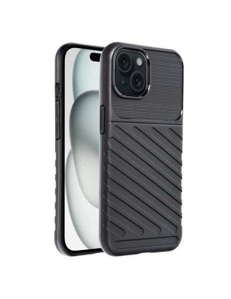 Coque THUNDER pour IPHONE 15 noir