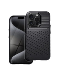 Coque THUNDER pour IPHONE 15 PRO noir