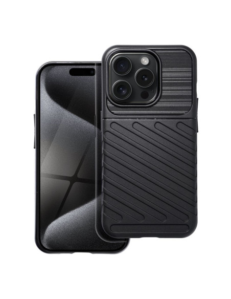 Coque THUNDER pour IPHONE 15 PRO noir