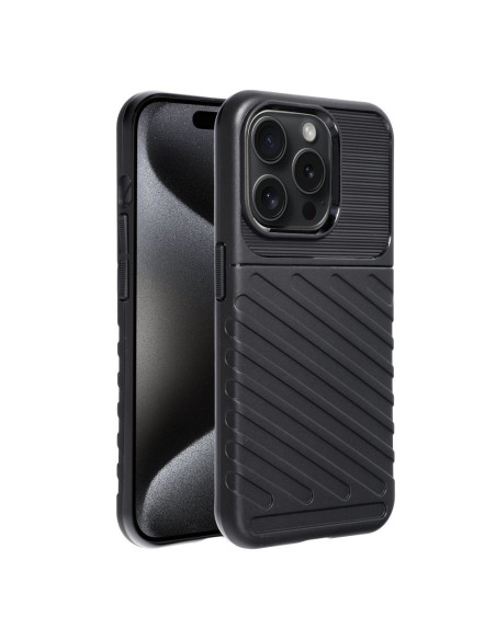 Coque THUNDER pour IPHONE 15 PRO noir