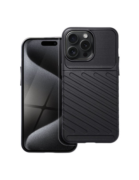 Coque THUNDER pour IPHONE 15 PRO MAX noir