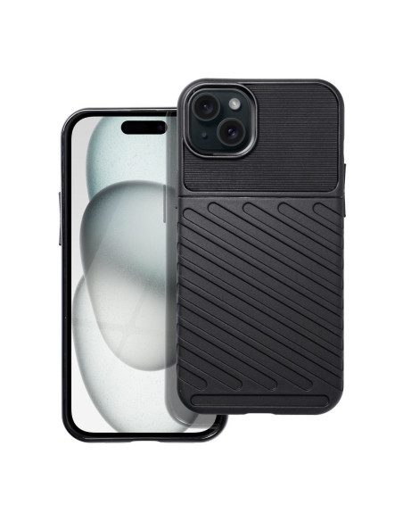 Coque THUNDER pour IPHONE 15 PLUS noir
