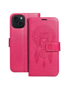 MEZZO Etui pour IPHONE 15 dreamcatcher magenta
