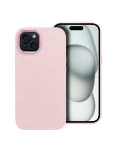 Coque FRAME pour IPHONE 15 rose poudré