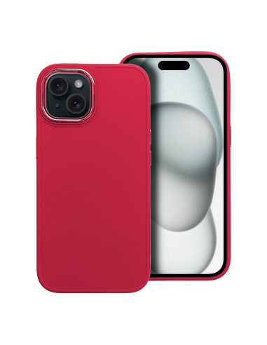 Coque FRAME pour IPHONE 15 magenta