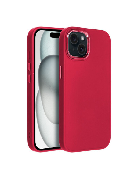 Coque FRAME pour IPHONE 15 magenta
