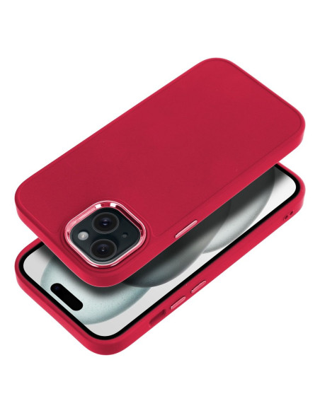 Coque FRAME pour IPHONE 15 magenta