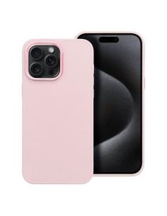 Coque FRAME pour IPHONE 15 Pro Max rose poudré