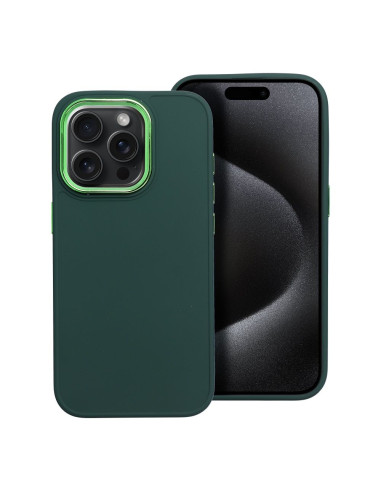 Coque FRAME pour IPHONE 15 Pro vert