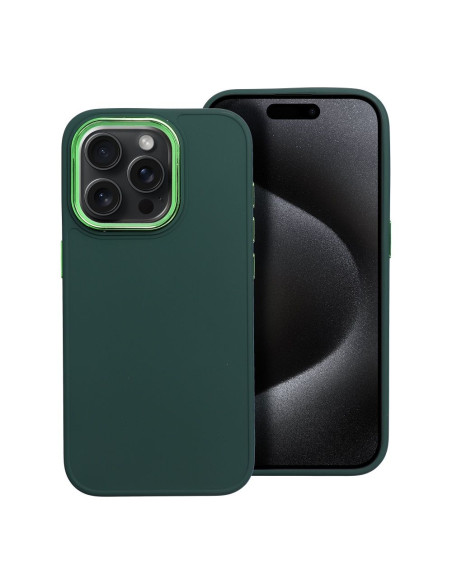 Coque FRAME pour IPHONE 15 Pro vert
