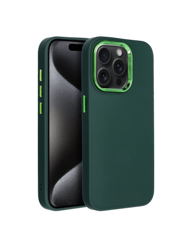 Coque FRAME pour IPHONE 15 Pro vert