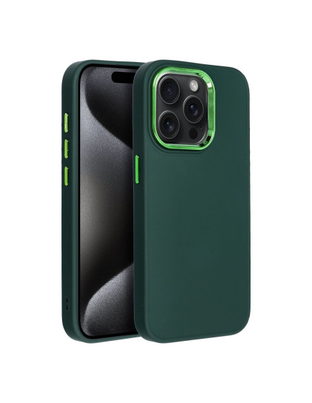 Coque FRAME pour IPHONE 15 Pro vert