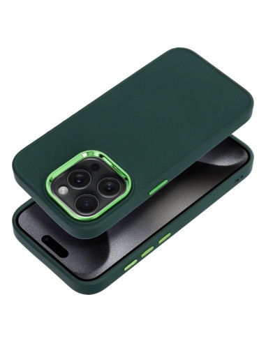 Coque FRAME pour IPHONE 15 Pro vert