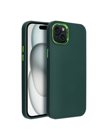 Coque FRAME pour IPHONE 15 Plus vert