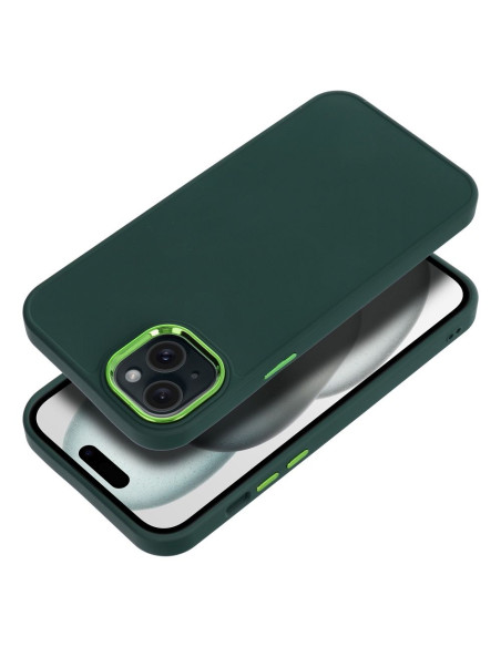 Coque FRAME pour IPHONE 15 Plus vert