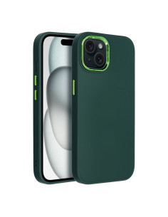 Coque FRAME pour IPHONE 15 vert 2