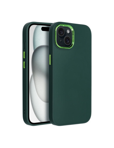 Coque FRAME pour IPHONE 15 vert