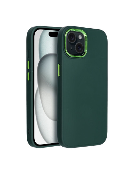 Coque FRAME pour IPHONE 15 vert