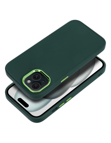 Coque FRAME pour IPHONE 15 vert
