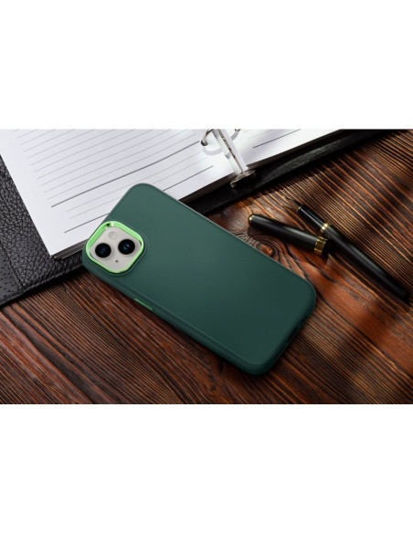 Coque FRAME pour IPHONE 15 vert