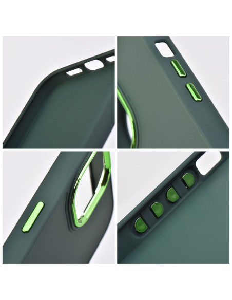 Coque FRAME pour IPHONE 15 vert
