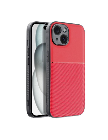 Coque NOBLE pour IPHONE 15 rouge
