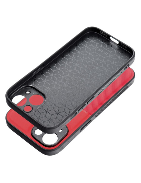 Coque NOBLE pour IPHONE 15 rouge