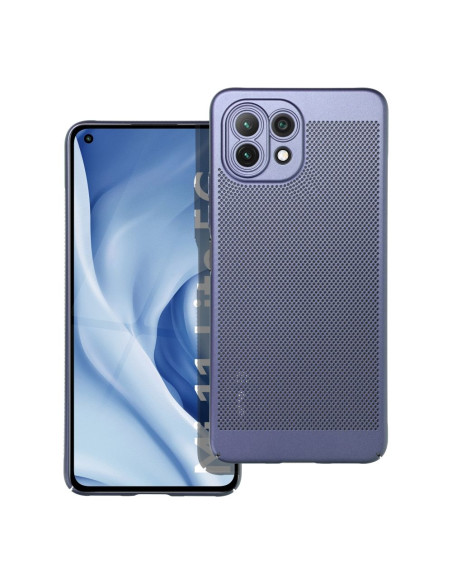 Coque BREEZY pour XIAOMI Mi 11 Lite 5G / Mi 11 Lite LTE 4G / Mi 11 Lite NE bleu